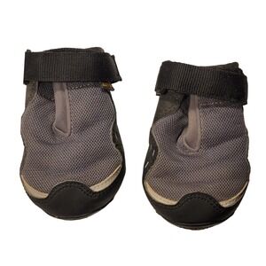 Ruffwear Grip Trex Dog Boots Set of 2 Size L 3 in Gray Black Vibram Soles P3153